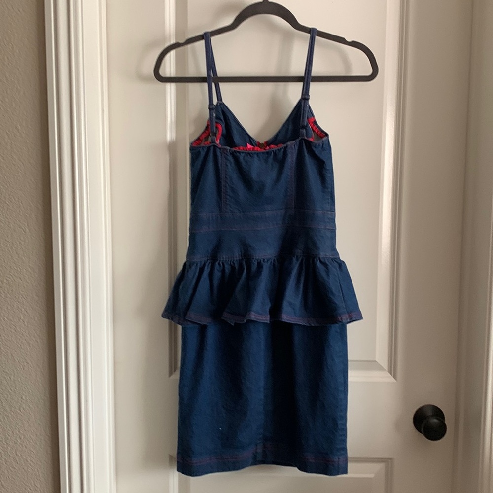 Betsey Johnson Denim Style Dress - Picture 3 of 4